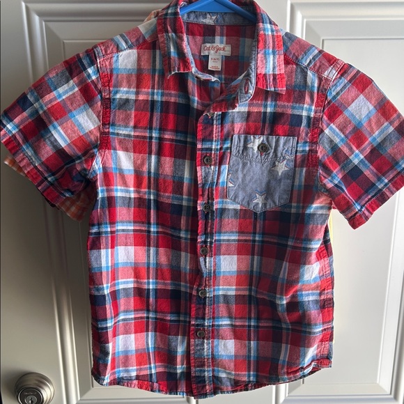 U.S. Polo Assn. Kids Button Down Shirts - Red, Yellow, Orange, White - Picture 10 of 11